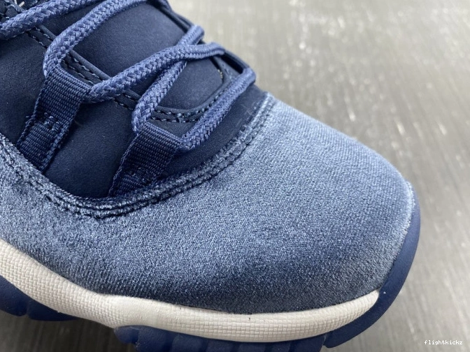 Navy AR0715-441 Jordan Velvet Air 11 Midnight WMNS 0913